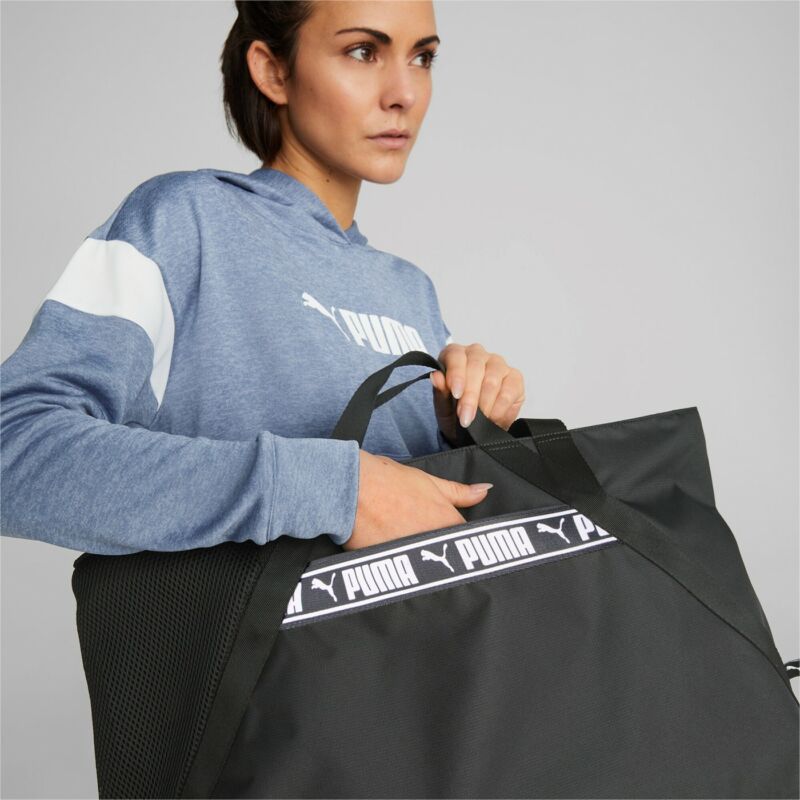 Puma AT ESS Shopper női fitness táska, fekete