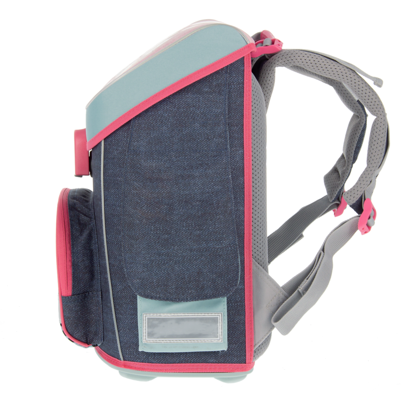 Ars Una Think-Pink kompakt easy mágneszáras iskolatáska pöttyös zsebes