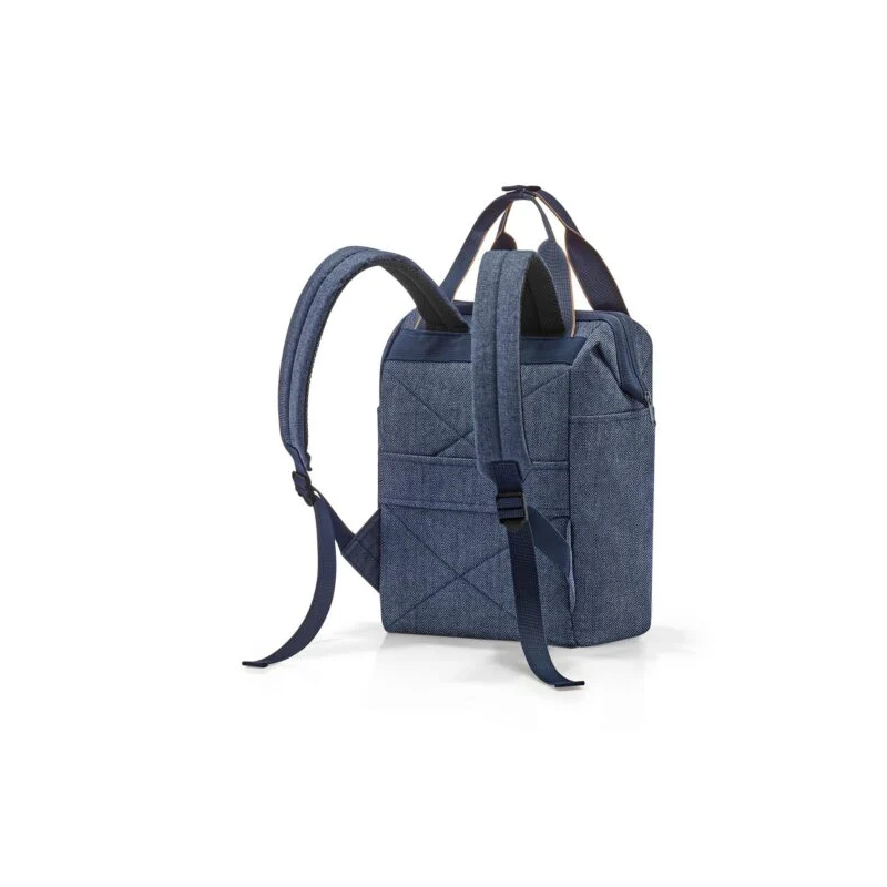 Reisenthel Allrounder R hátizsák, herringbone dark blue