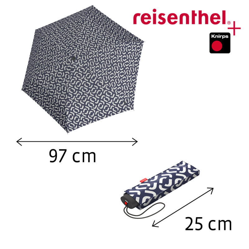 Reisenthel Pocket Mini esernyő, signature navy