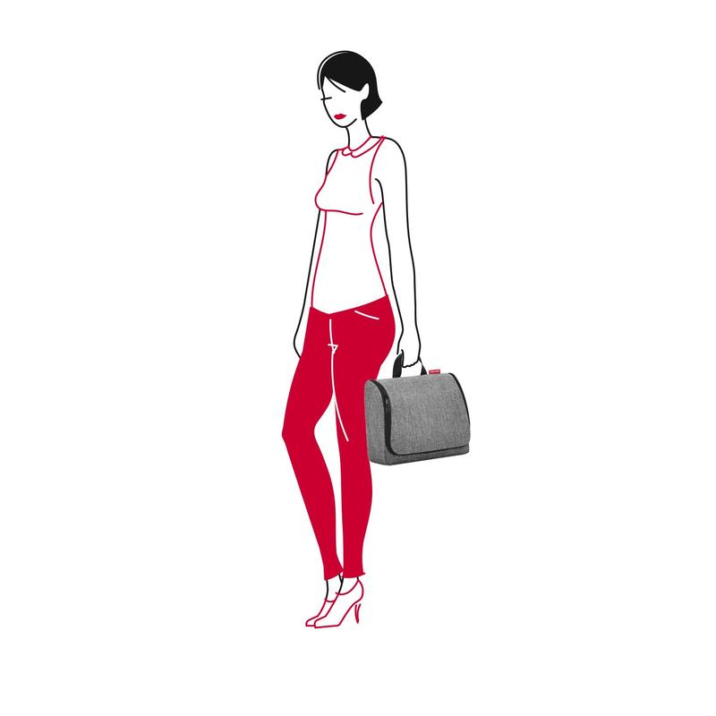 Reisenthel Toiletbag xl, twist silver