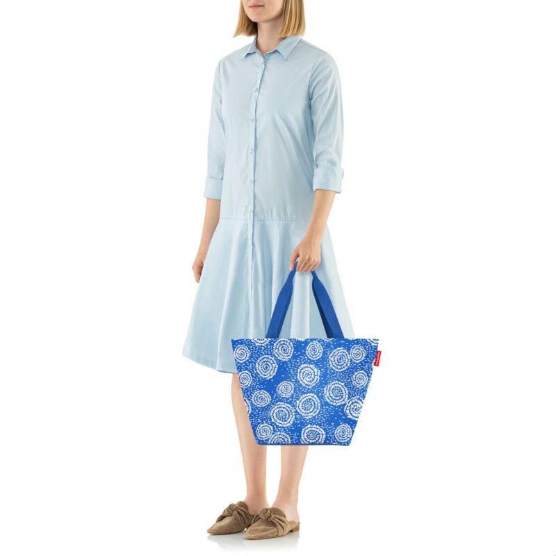 Reisenthel Shopper M, batik strong blue